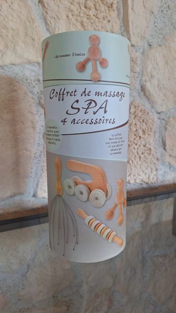 Coffret de massage Spa 4 accessoires