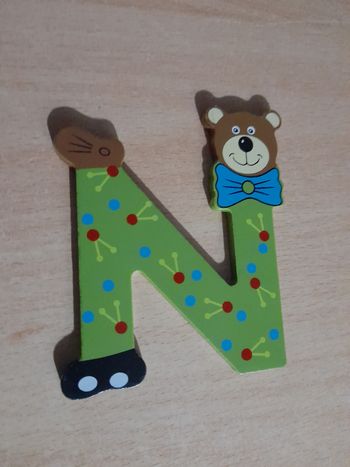 Lettre N ourson