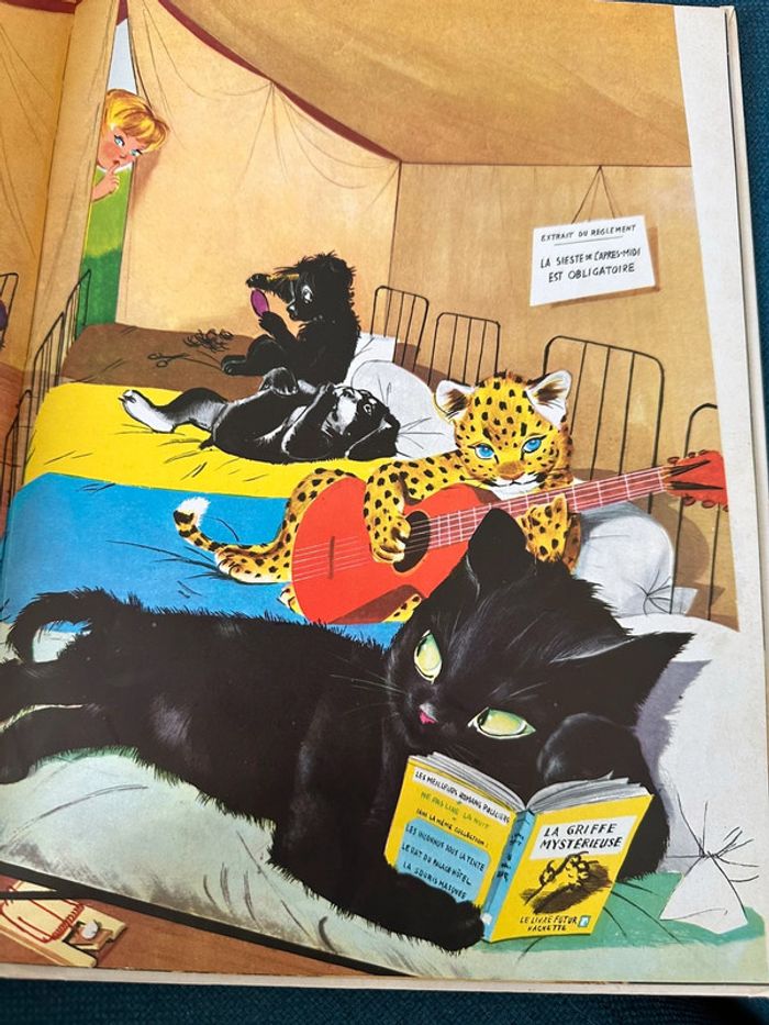 Grands albums Hachette Caroline en Vacances Pierre Probst livre bd vintage - photo numéro 5