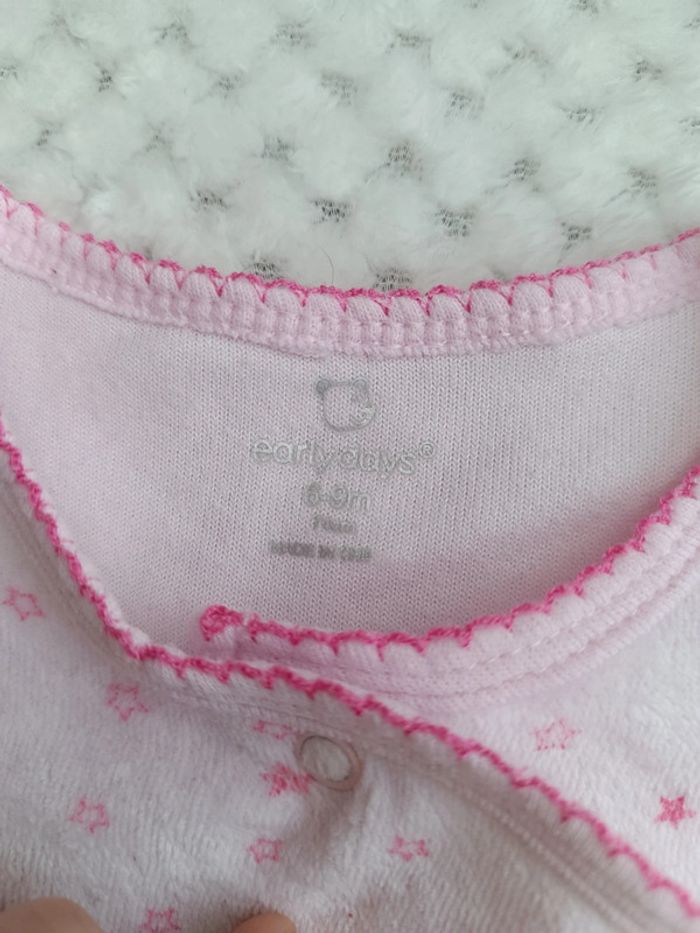 🔸Pyjama rose étoiles Early Days – 6 mois 🔸 - photo numéro 3