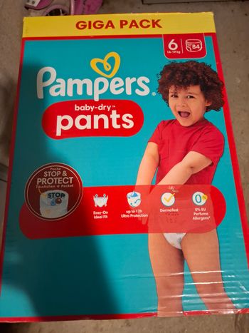 Pampers baby dry pants Taille 6