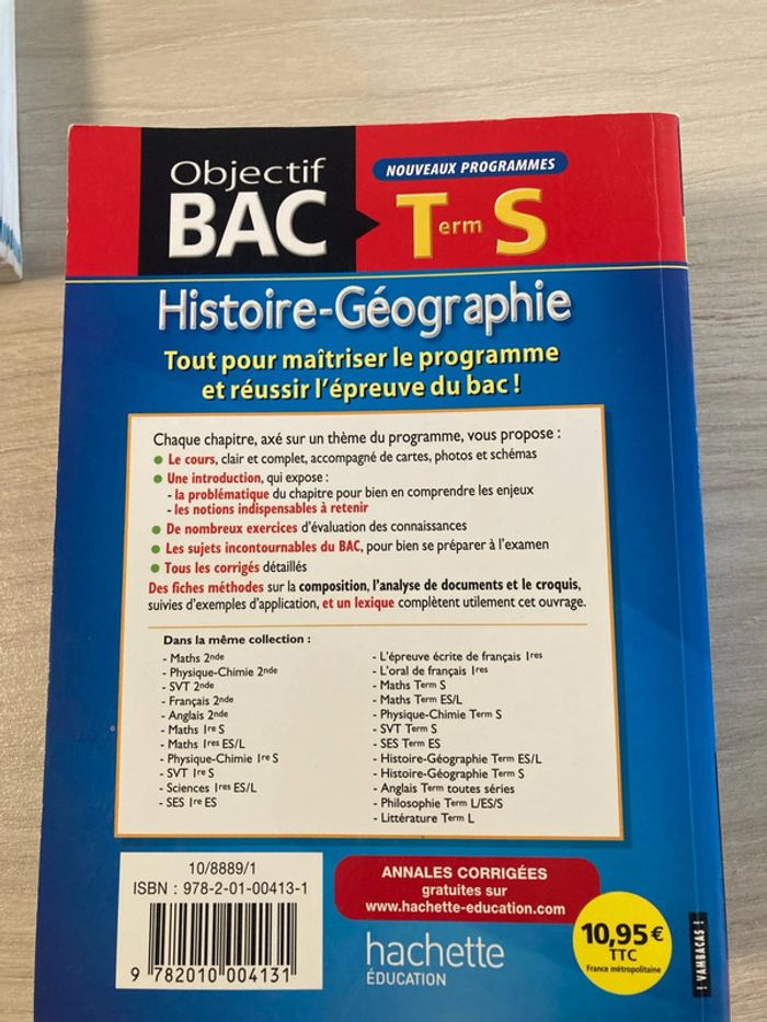 Lot de 4 livres terminale - photo numéro 10
