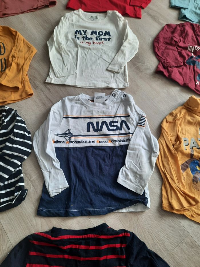 Lot de 10 t-shirts manches longues neufs - photo numéro 3