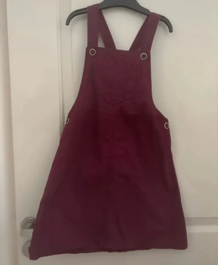 Robe salopette 8 ans