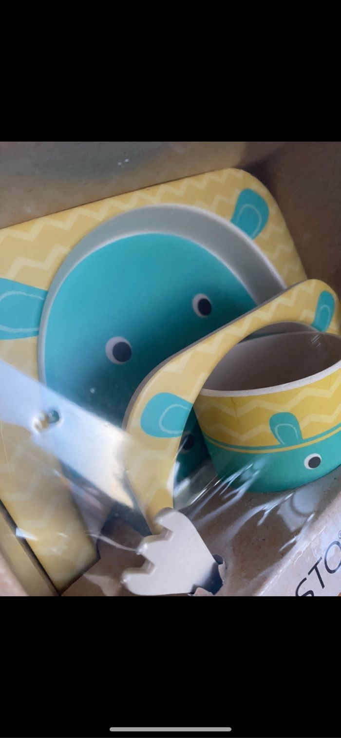 Set de repas Hippopotame Ernesto - photo numéro 5