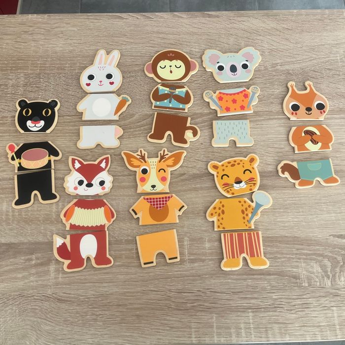Puzzle magnétique