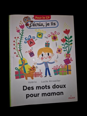 Livre d'apprentissage j'écris, je lis