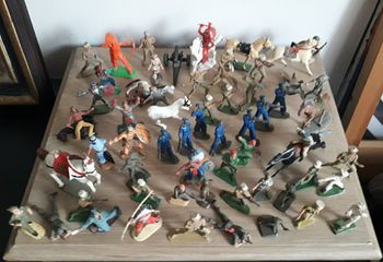 Starlux Timpo et autres figurines vintage années 60 - 70 .