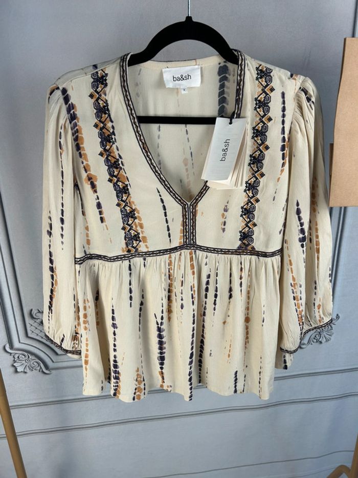 Blouse Ba&sh Vanille T2 / M neuve - photo numéro 2