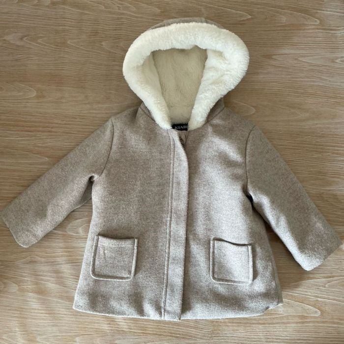 Manteau capuche fille 24 mois - photo numéro 2