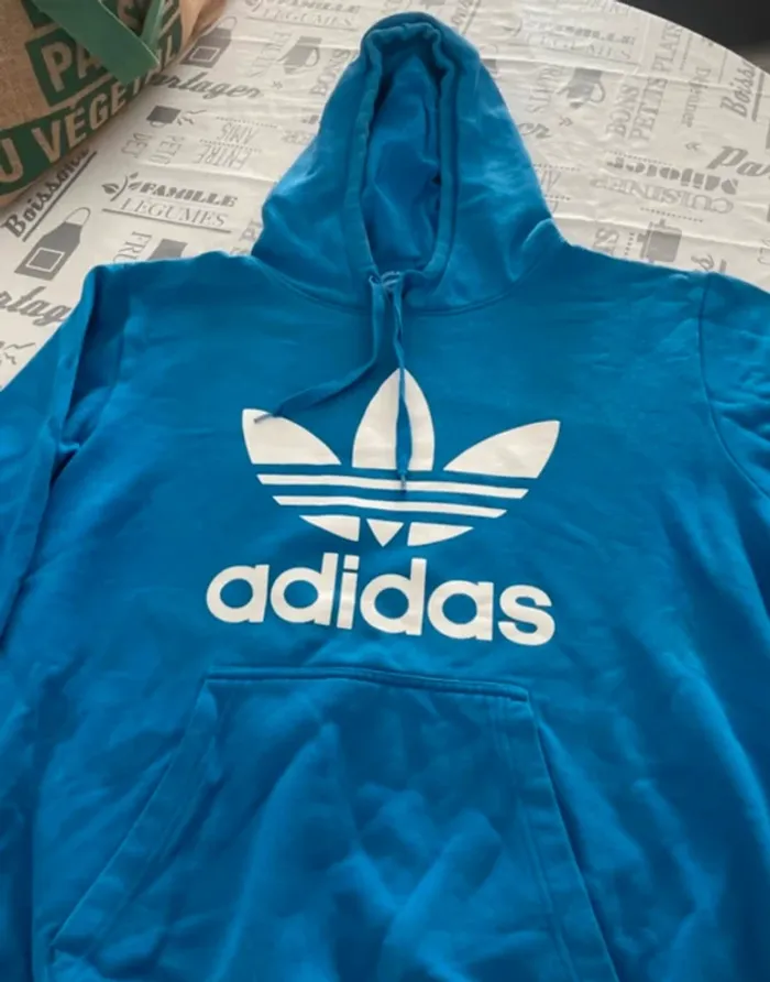 Pull à capuche Adidas M - photo numéro 2