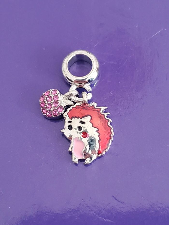 Charms pour bracelet hérisson