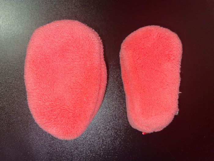 Chaussons bébé à message rose taille 0-6 mois - photo numéro 6