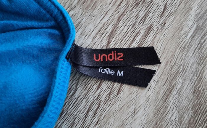 Bustier bleu turquoise Undiz, taille M - photo numéro 3
