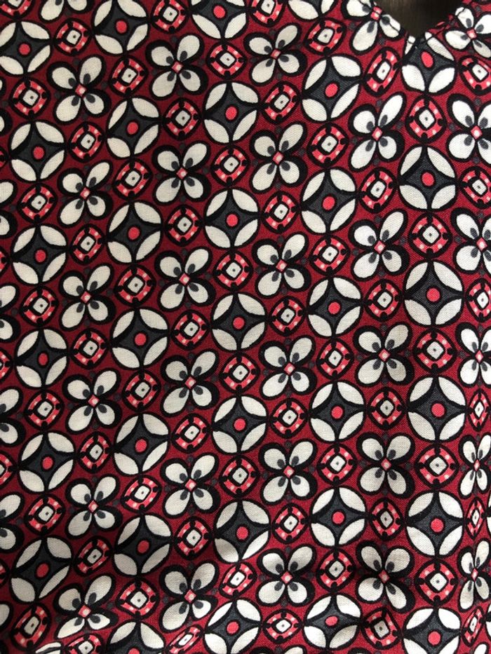 Blouse camaïeu neuve taille 38 rouge - photo numéro 3