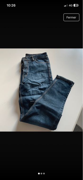 Lot de 2 Jean skinny push up 
