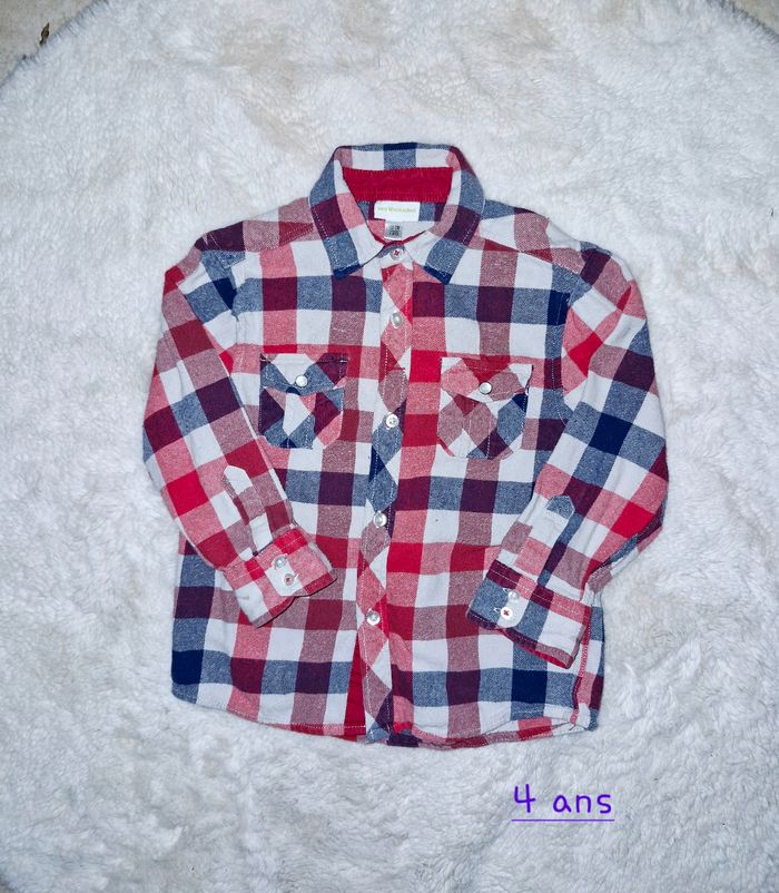 Chemise garçon 4 ans