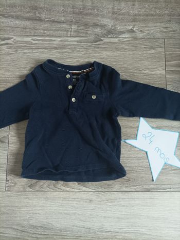 Pull bleu orchestra 2 ans