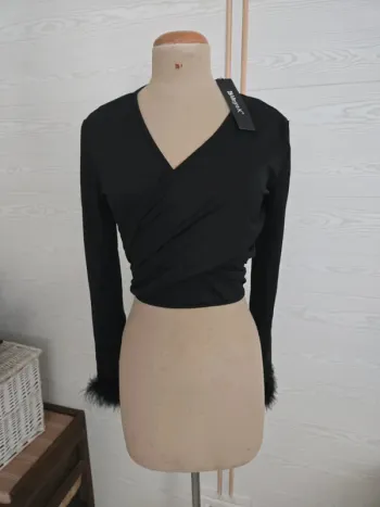 Cache cœur femme taille s neuf