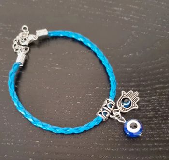 Bracelet bleu fantaisie