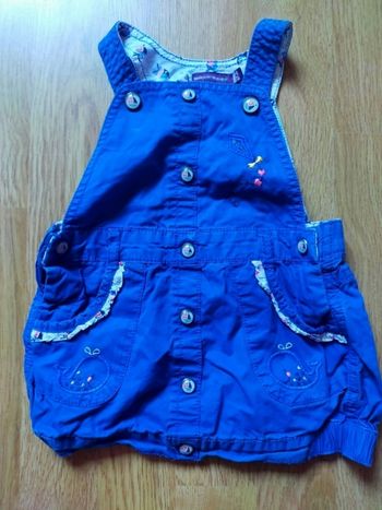 Salopette jupe sergent major 6 mois