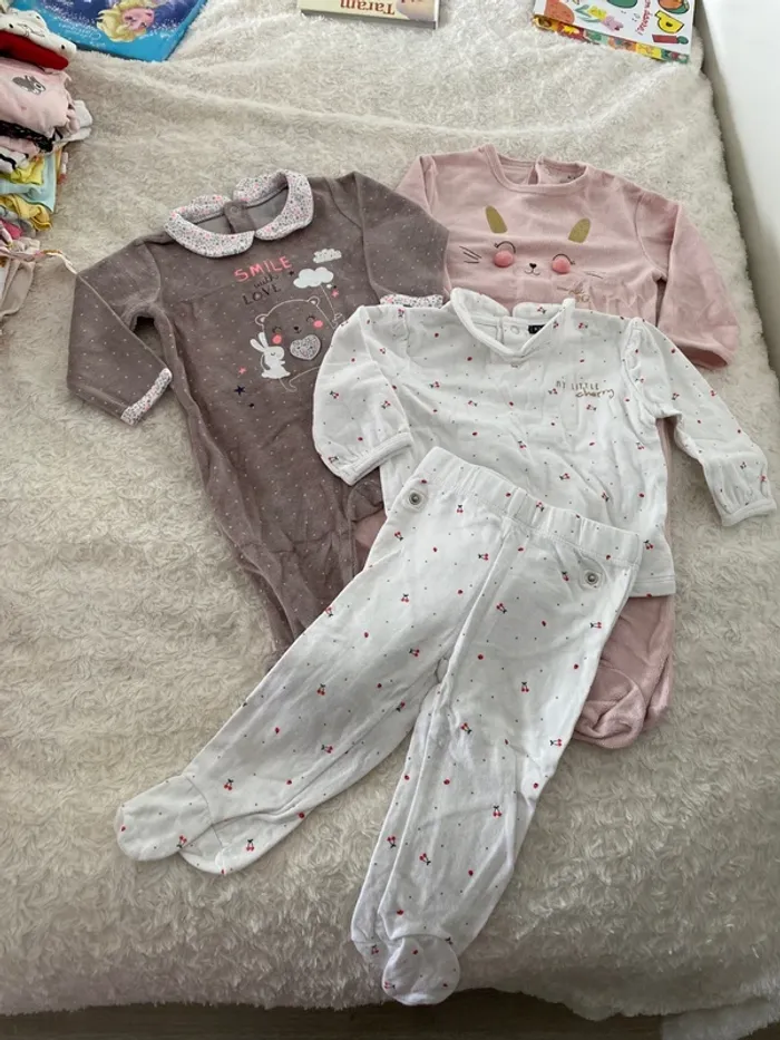 Lot 3 pyjamas fille