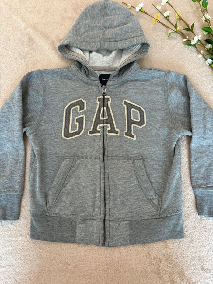 Gilet à capuche garçon 4-5 ans - photo numéro 2