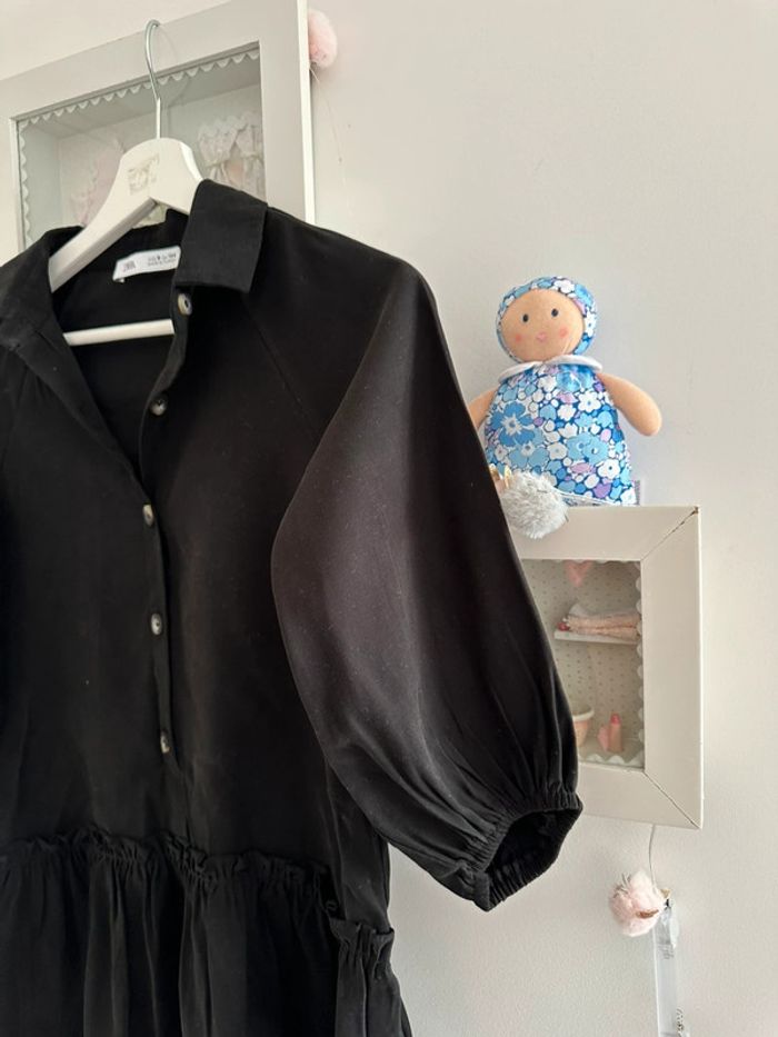 Robe chemise noire - photo numéro 3