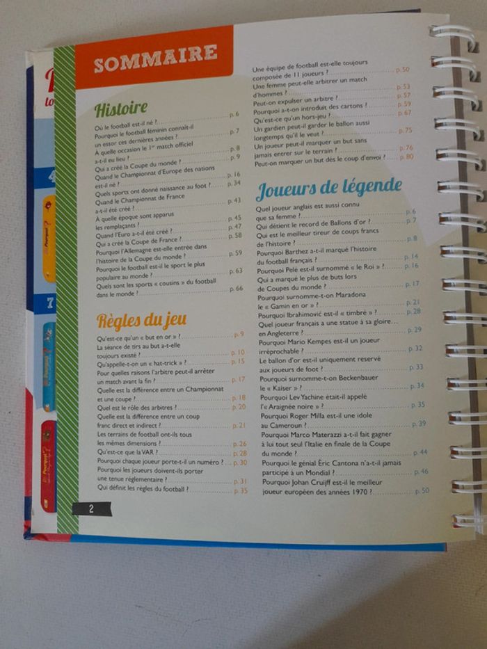 Livre Dis pourquoi spécial foot - photo numéro 2