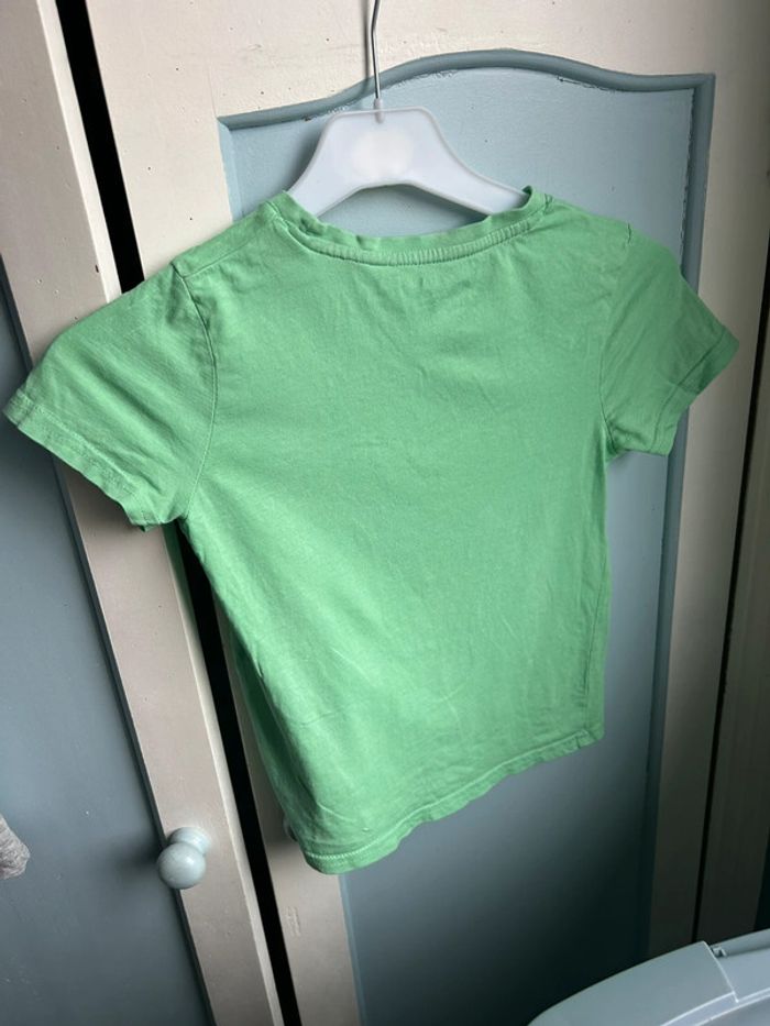 Tee shirt vert , dinosaure, 6 ans kiabi - photo numéro 4