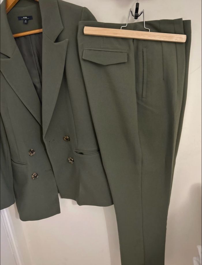 Tailleur pantalon femme Kaki 36 Kiabi - photo numéro 7