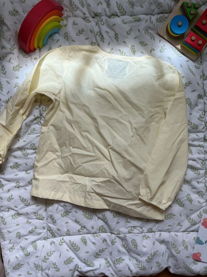blouse d'école manches longues beige in extenso 5 ans - photo numéro 6