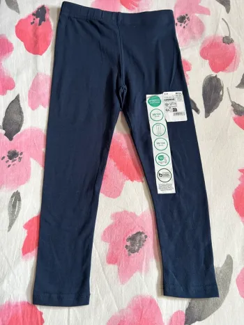 Legging long bleu marine