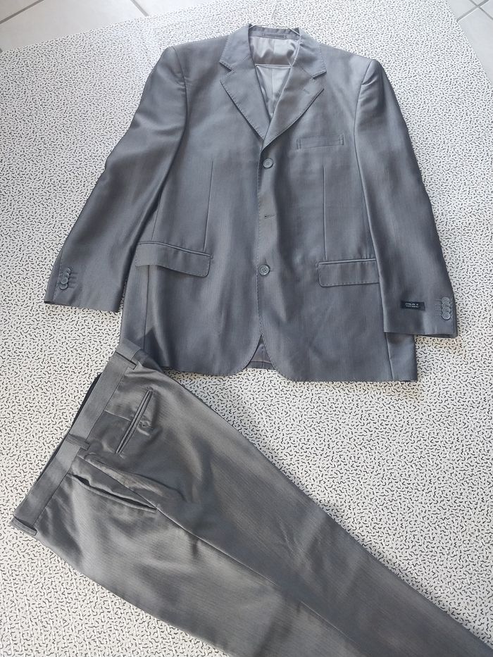 Costume homme Bryan H XL – Gris foncé – Porté 1 fois - photo numéro 9