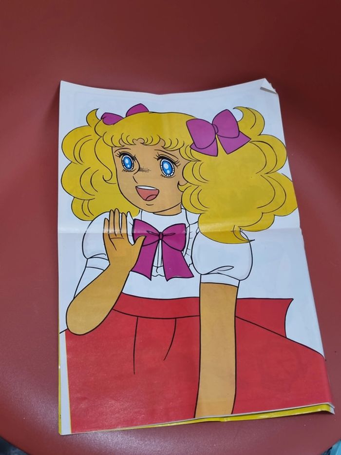 lot de 4 candy teleguide (dont 1 poster et 6 autocollants) - photo numéro 3