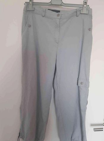 Pantacourt  lin taille  40