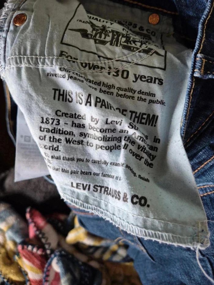 Jeans levi strauss&co 🌹26/34 🌹 donc 🌹36 🌹 - photo numéro 3