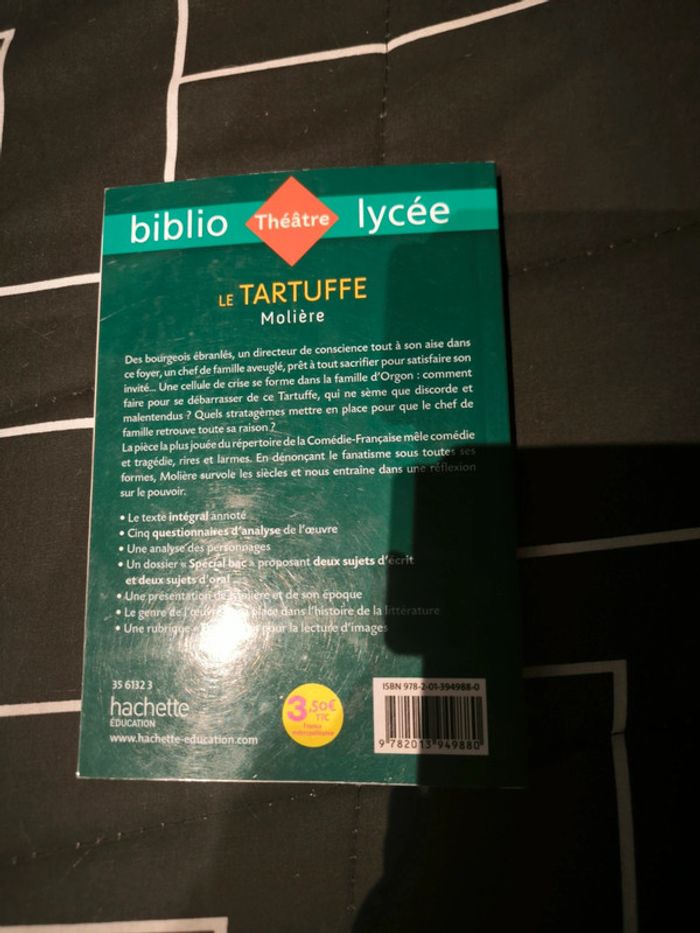 Livre le Tartuffe Molière - photo numéro 2