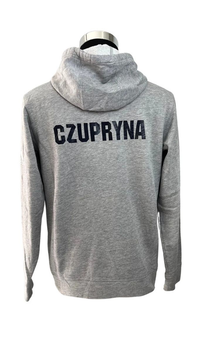 Pull/sweat à capuche Adidas gris clair, taille S pour homme - photo numéro 2
