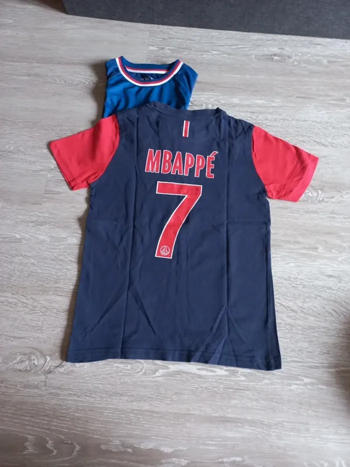 Tee shirts psg enfant 10 ans - photo numéro 3