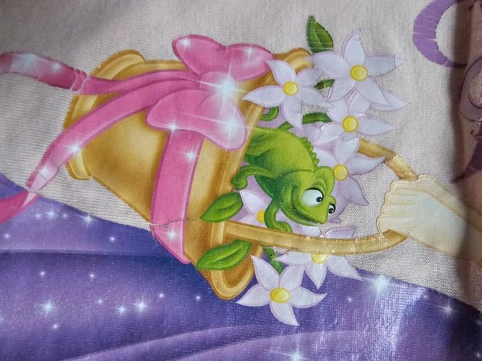 Tee shirt manche courte raiponce - photo numéro 5