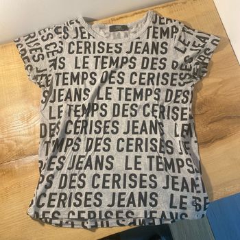 T shirt mixte le temps des cerises