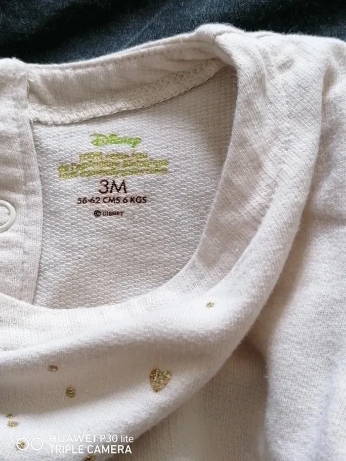 Ensemble Disney – 3-6 mois – Crème - photo numéro 3