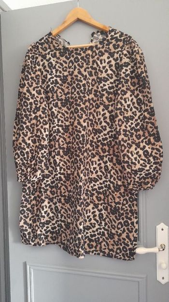 Petite Robe légère couleur style leopart