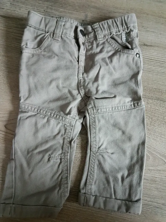 Pantalon gris Gemo 12 mois
