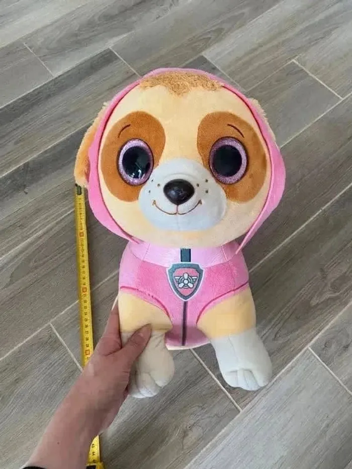 Grosse Peluche skye pat patrouille TY 40cm