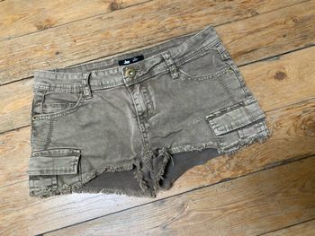 Short court cargo en jeans marron 34 Jennyfer