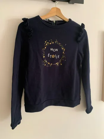 Sweat Kookai étoile bleu