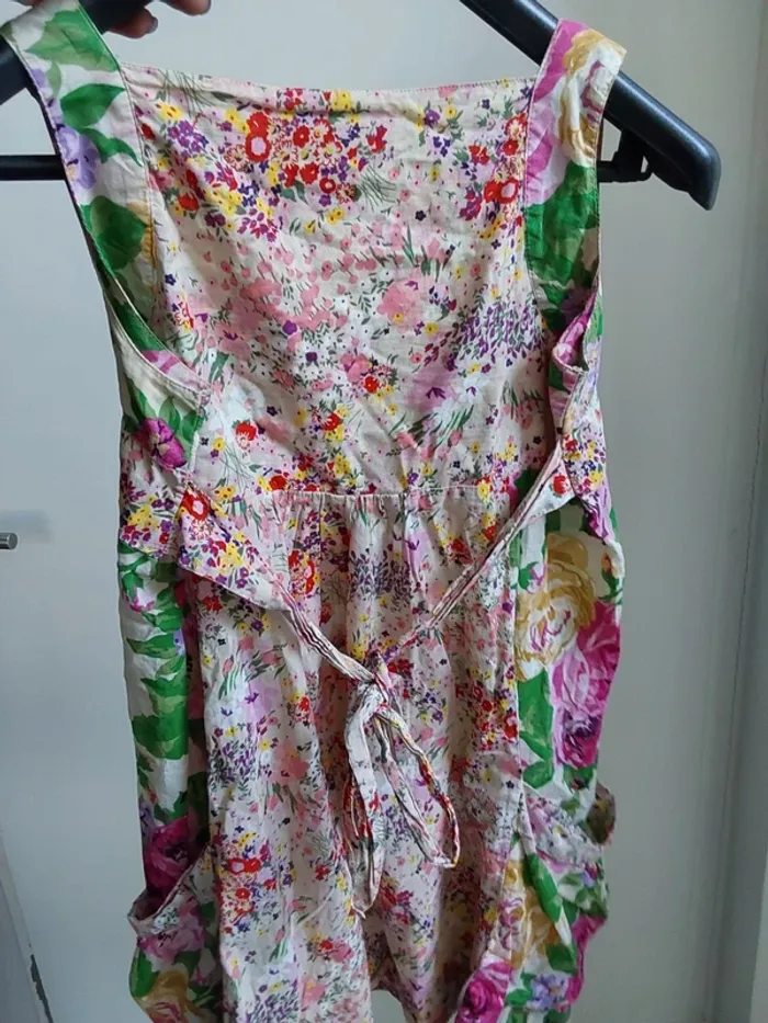 Robe blouse fleuris - photo numéro 3