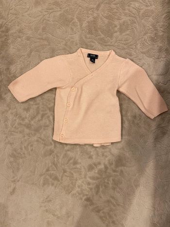 Gilet bébé fille 1 mois